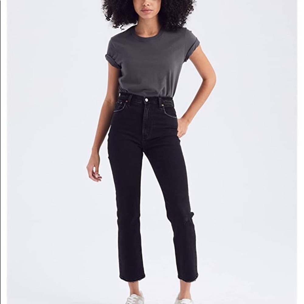 Abercrombie Ultra High-Rise Ankle Straight Jeans